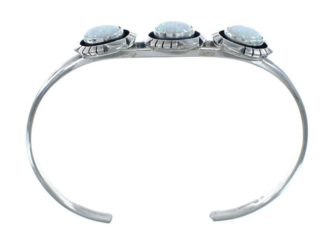 Navajo Opal Sterling Silver Cuff Bracelet NN20289